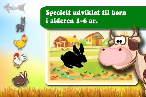 Free Shape Game Farm Animals Cartoon screenshot 2