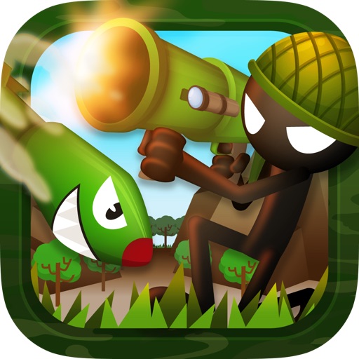 Angry Bazooka Stickman - Full Army Shooter Version Icon