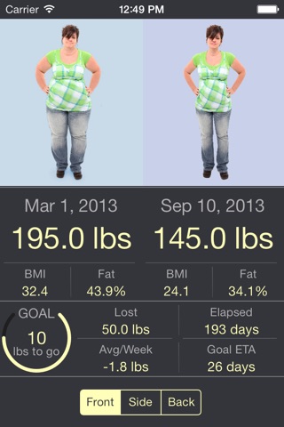 My Body Metrics screenshot 2