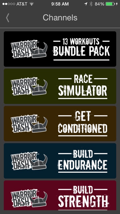 The Official Training App of the Warrior Dash 5k Mud Run