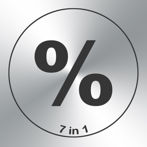 Percentages - 7 in 1 Easy Percentage Calculators by Paolo Grifantini