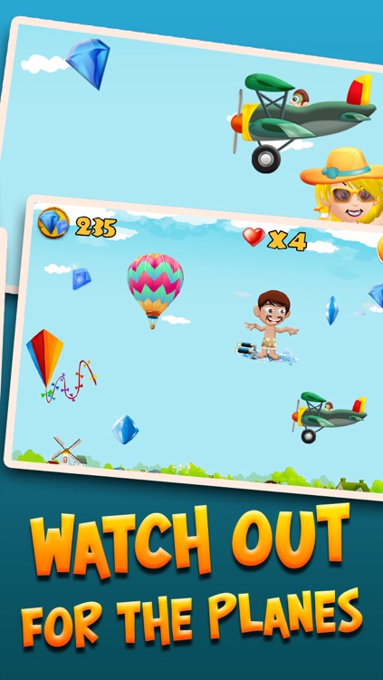 Mikey and the Wind Surfer Crash Derby - FREE Game