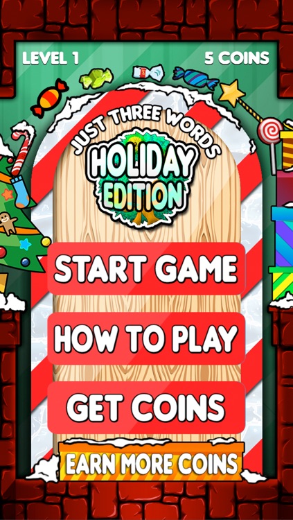 Just Three Words - A Free and Fun Word Game for the Holidays and Christmas screenshot-3