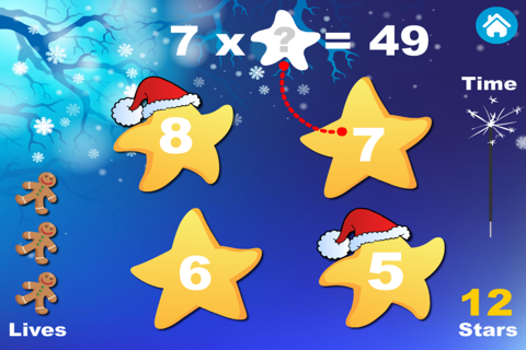 Adventure Basic School Math · Math Drills Challenge, Math Bingo, Catch Starfall and More - Learning Games (Numbers, Addition, Subtraction, Multiplication and Division) for Kids: Preschool, Kindergarten, Grade 1, 2, 3 and 4 by Abby Monkey® screenshot 3