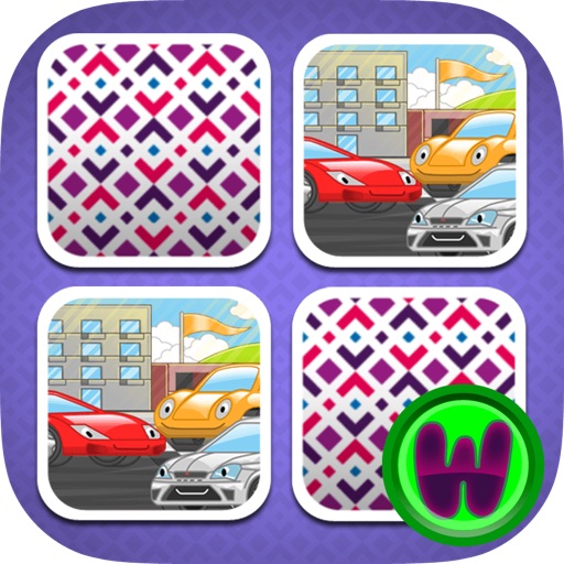 Cars Memory Game iOS App