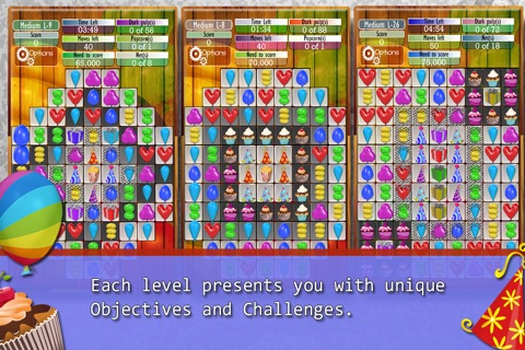 Balloon Drops - Match three puzzle screenshot 2