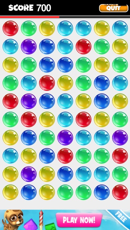 A Bubble Match Game