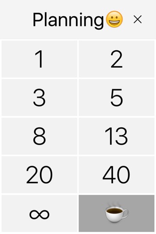 Guesstimator - Live Planning Poker screenshot 3