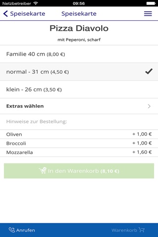 Euro Pizza Service screenshot 2