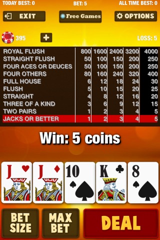 Aces HD Deluxe Poker Club at Sunset Strip Casino – 6 Lucky Bonus Card Gambling Games screenshot 4