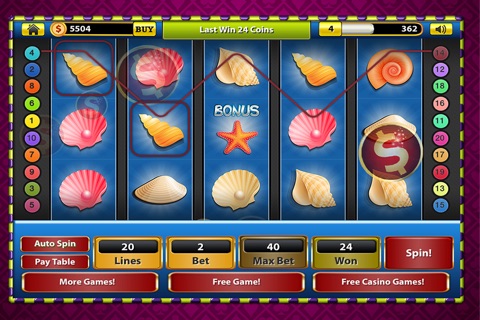 Lucky Vegas Casino Slots - Wicked Fun HD Slot Machine Game screenshot 4