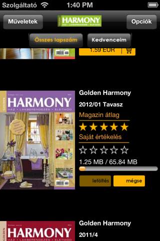 Golden Harmony screenshot 2
