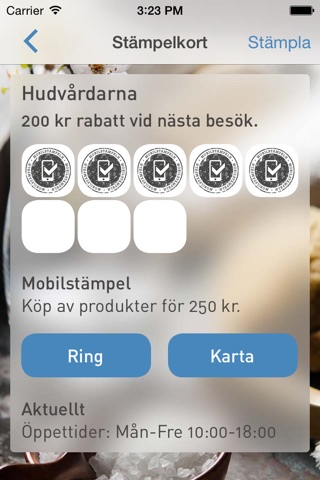 Mobilstämpeln screenshot 3