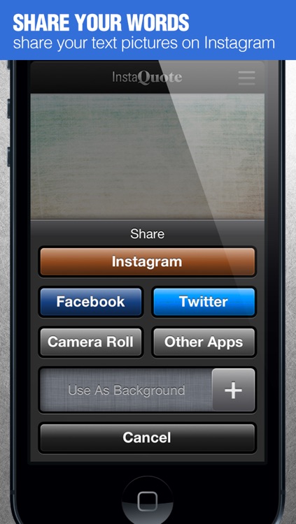 InstaQuote Pro - add text captions to photos and pictures for Instagram screenshot-4