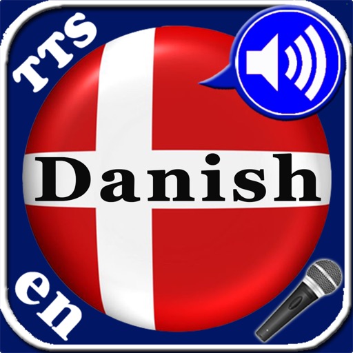High Tech Danish vocabulary trainer Application with Microphone recordings, Text-to-Speech synthesis and speech recognition as well as comfortable learning modes. icon