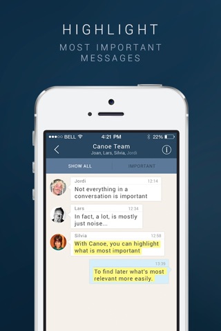 Canoe Messenger - Mobile Messaging for Work screenshot 2