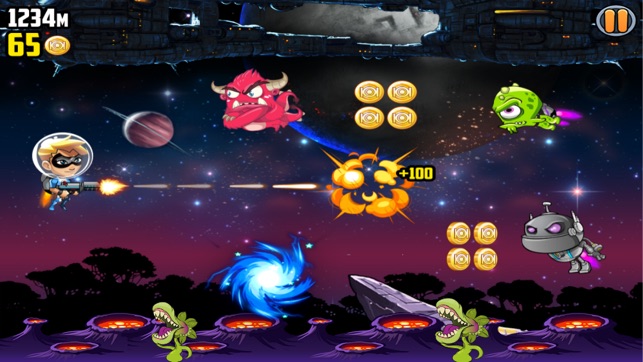 Spaceman Jim Battles Aliens, Monsters and Robots(圖1)-速報App