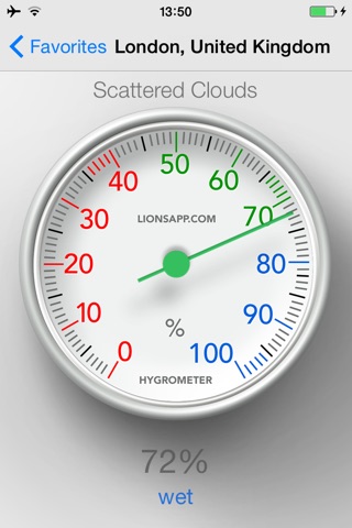 Hygrometer - Air humidity screenshot 2