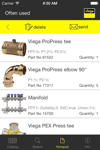 Viega LLC Catalog App screenshot 4