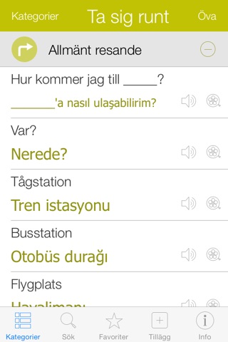 Turkish Video Dictionary - Translate, Learn and Speak with Video Phrasebook screenshot 2