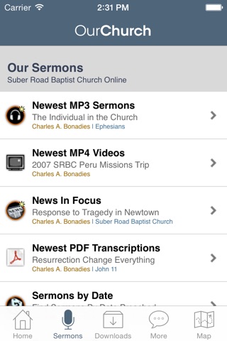 Suber Road Baptist Church screenshot 2