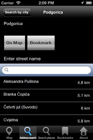 Offline Map Montenegro: City Navigator Maps screenshot 4