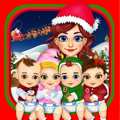 Mommy's Christmas Baby Salon Doctor - my hair spa santa makeover for kids! iOS App