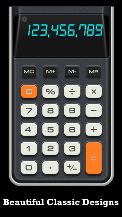 Calculator X Free -Simple Classic Designs