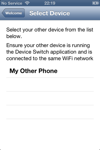Device Switch screenshot 2
