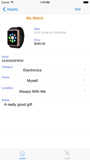 My Home Inventory, Personal Database(圖1)-速報App