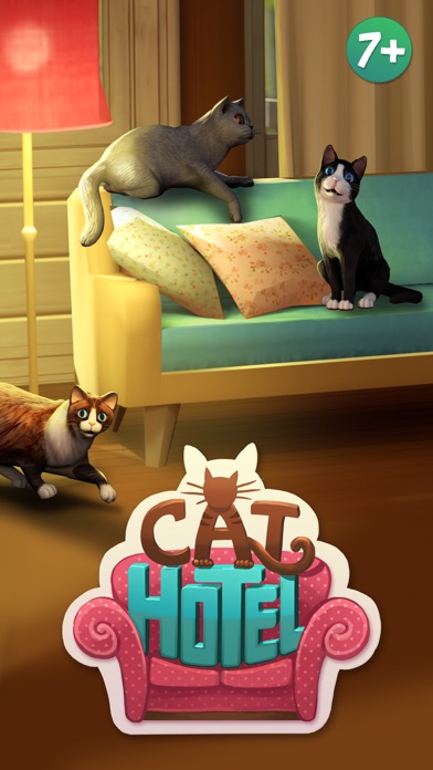 CatHotel - Care for cute cats Screenshot 1