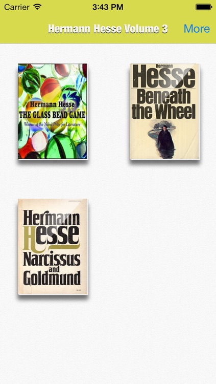 Hermann Hesse Collection Volume 3