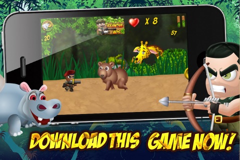 Jungle Hunter Battle of Legends Blitz - Elite Brigade Heat Challenge - Free 3D Hunting Game screenshot 3