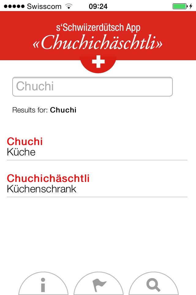 Schwiizerdütsch screenshot 2