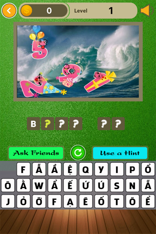 Bắt Chữ - Guess the words based on the 4 pics screenshot 2