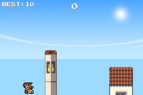 Flappy Santos - Bird on the Roof screenshot 4