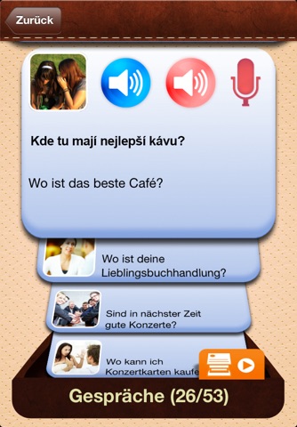iTalk Czech: Conversation guide - Learn to speak a language with audio phrasebook, vocabulary expressions, grammar exercises and tests for english speakers HD screenshot 3