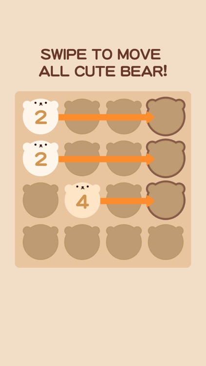 2048 BEAR  - Cute & addictive Free puzzle game