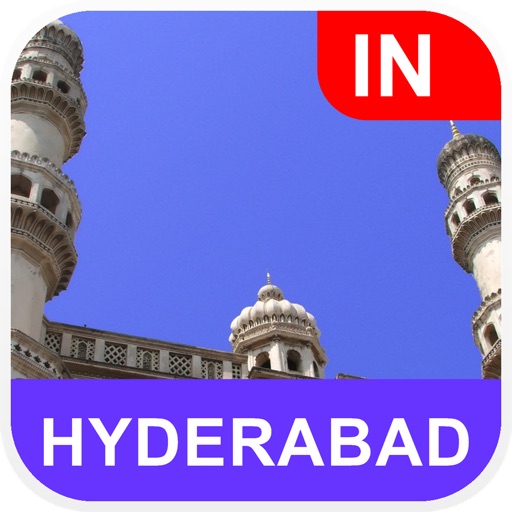 Hyderabad, India Offline Map - PLACE STARS