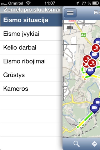 Sviesoforai.lt screenshot 2