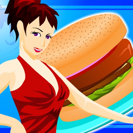 Chef Teach Lady Make Burger iOS App