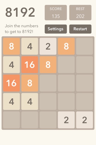 2048! Go screenshot 2