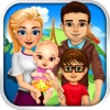 My Family Adventure - Mommy's Salon, Makeup & Dress Up Girl Spa - Kids Games