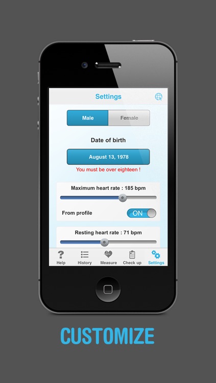 Heart Beat Rate Pro - Heart rate monitor screenshot-3