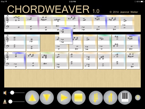 ChordWeaver screenshot 2