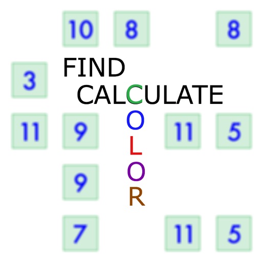 Find Calculate Color Icon