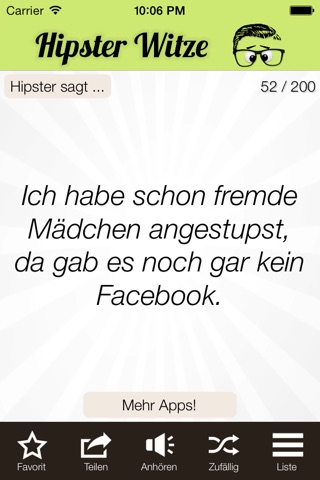 Hipster Witze screenshot 3