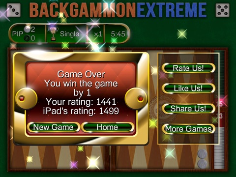 Скачать игру Backgammon Extreme Premium - Powerful, Beautiful, Social!