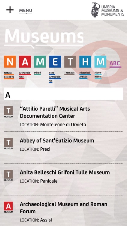 Umbria Museums & Monuments - Umbria App