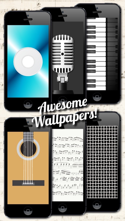 Music Backgrounds, Wallpapers and Themes for Musicians and Artists